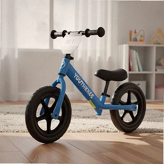 12" Balance Bike for 1-3yrs old No-Pedal Bike with Tool-Free Adjustable Seat