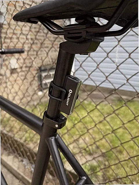 55cm Black Single Speed/Fixed Gear Bike With Tailight