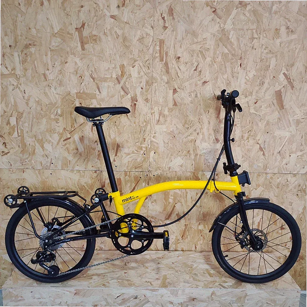 MINT 20 inch T9D-20D 9 speed folding bicycle portable triple fold bike