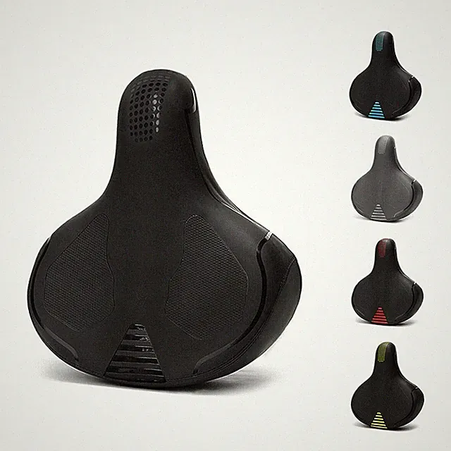 Oversized Comfort Bike Seat Universal Fit for Exercise Bike and Outdoor Bikes